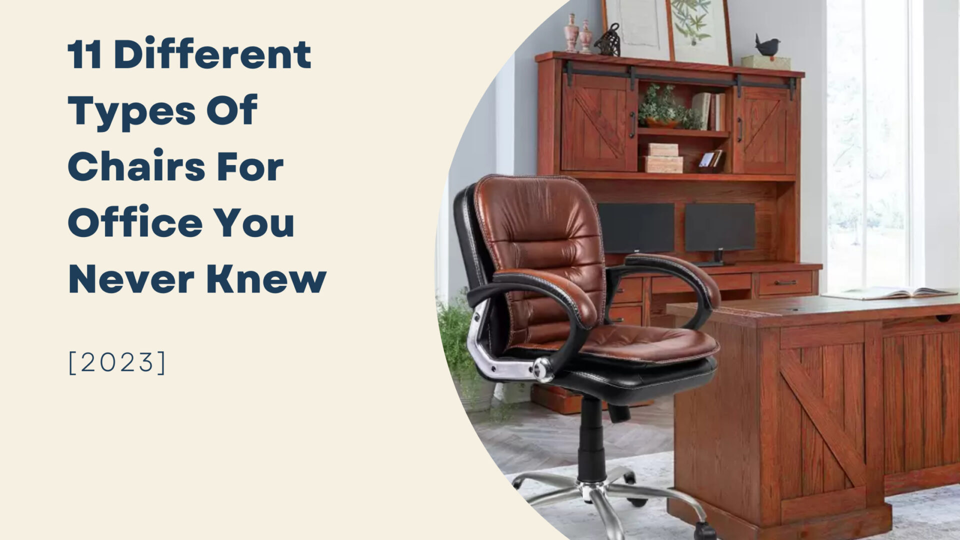 types of chairs for office