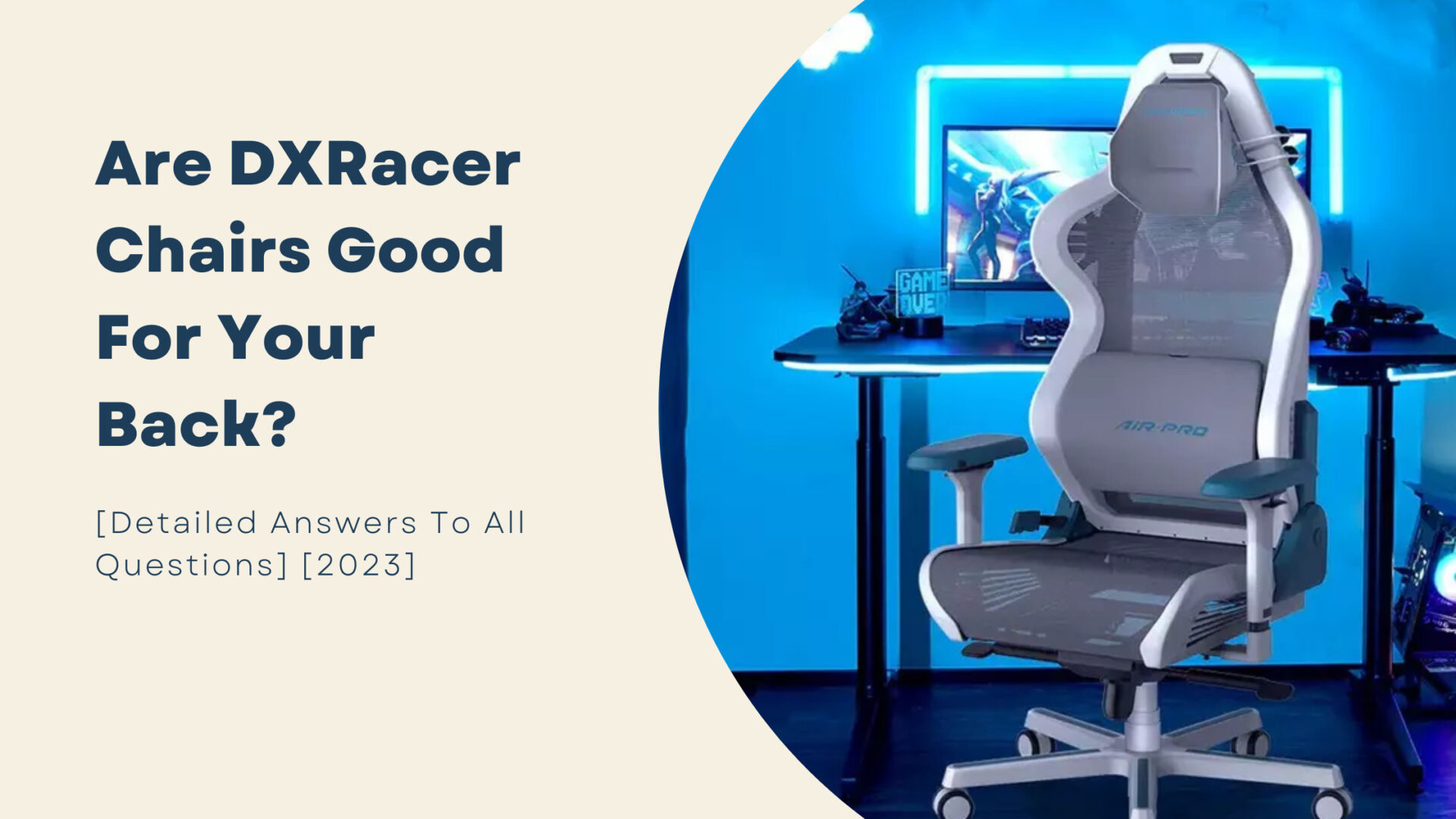are dxracer chairs good for your back