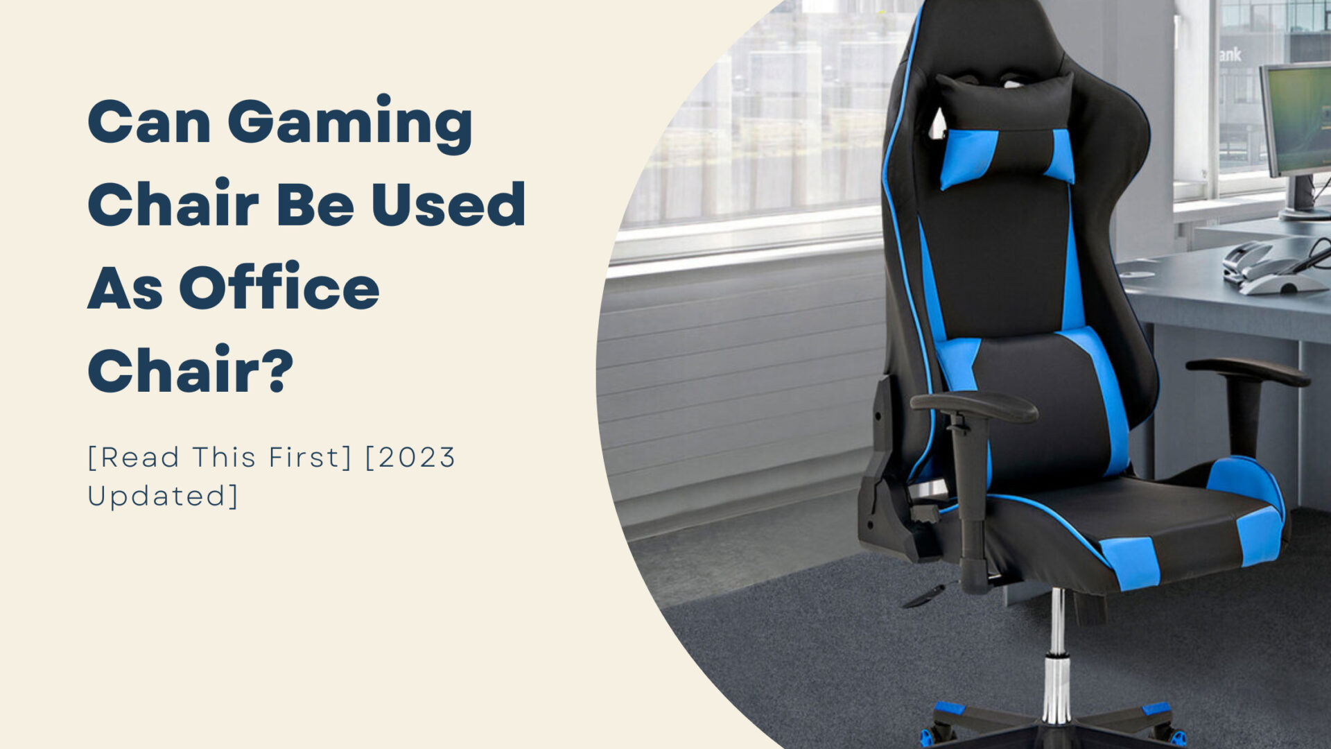can gaming chair be used as office chair