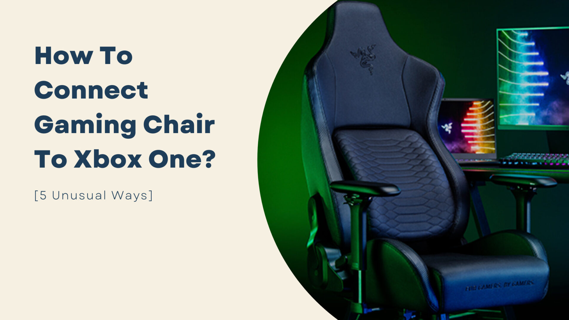 How To Connect Gaming Chair To Xbox One