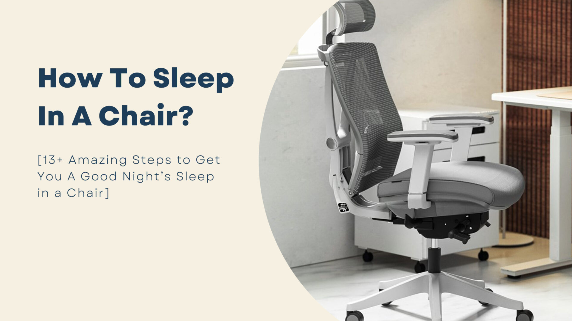 How To Sleep In A Chair